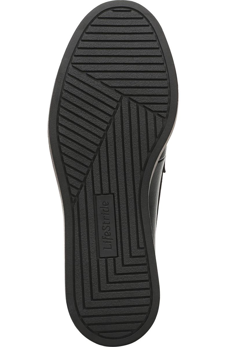 LifeStride Dolce Platform Wedge Loafer, Alternate, color, Black