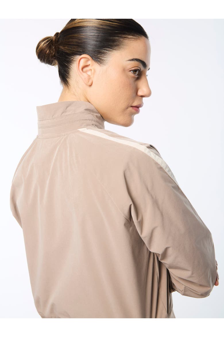 Pippa Track Jacket, Alternate, color, TAUPE GREY