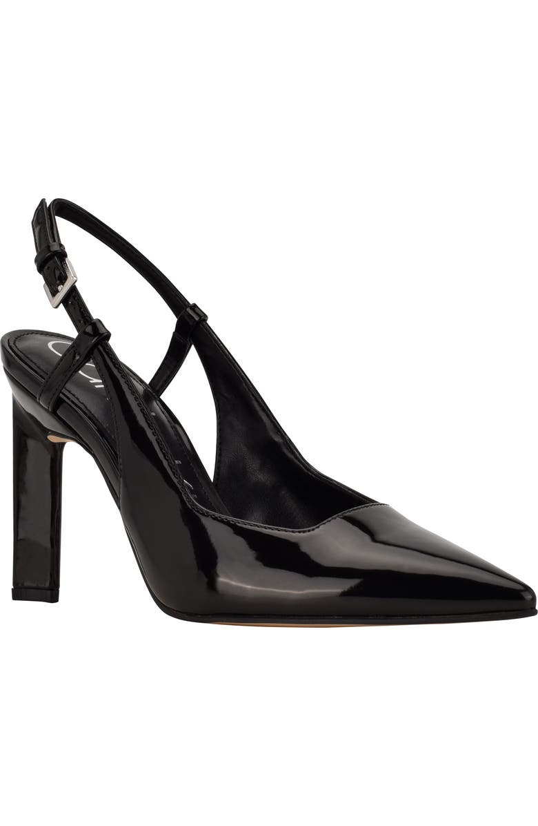Calvin Klein Amaria Pointed Toe Slingback Pump, Main, color,