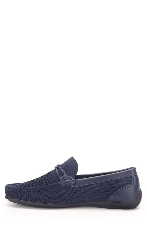Aston Marc Mesh 2 Driving Loafer In Navy