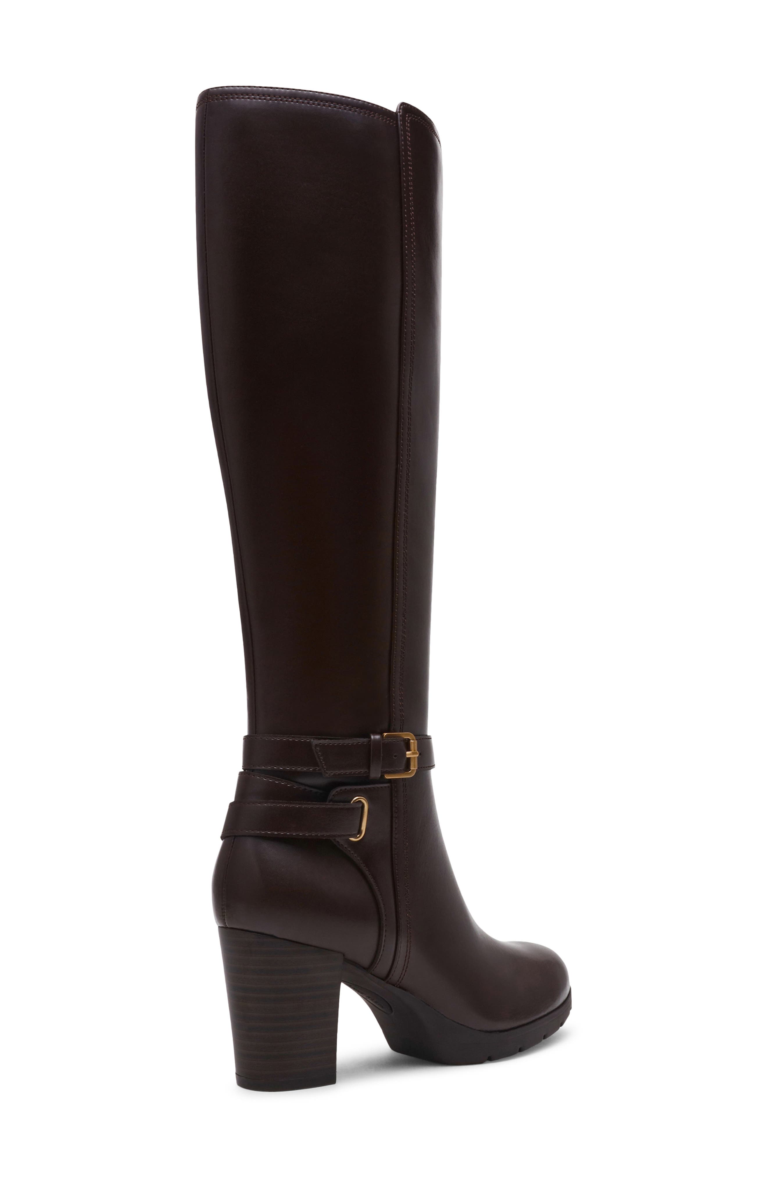 Anne Klein Rylee Boot, Alternate, color, Brown