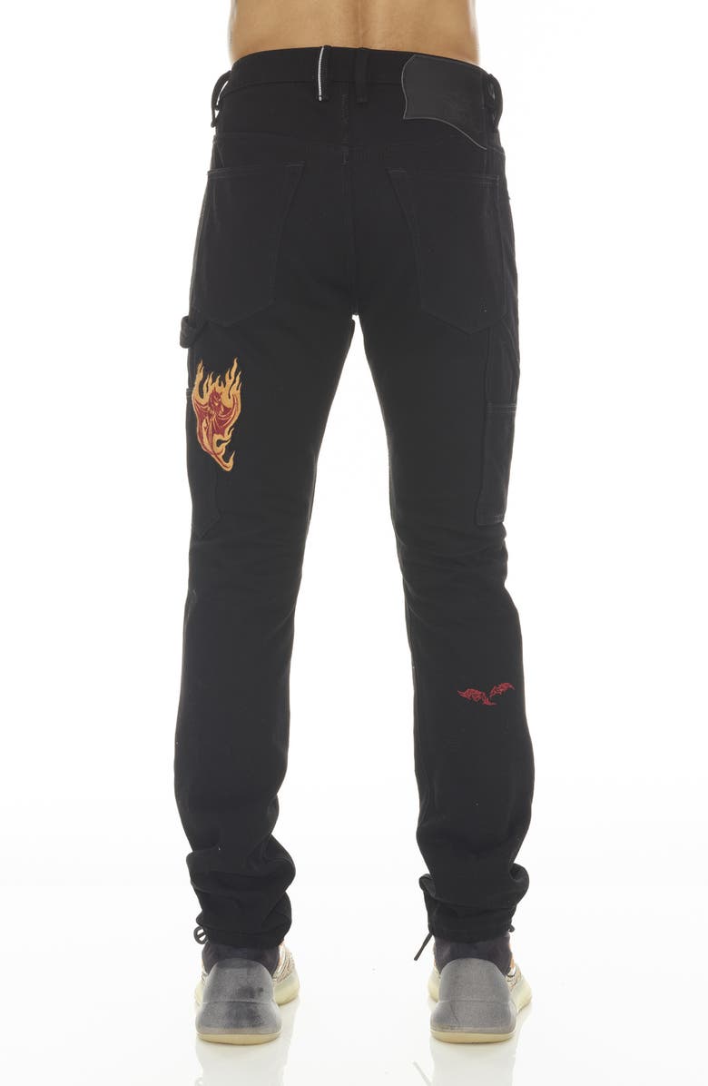 Cult of Individuality Rocker Slim Fit Jeans, Alternate, color, Black