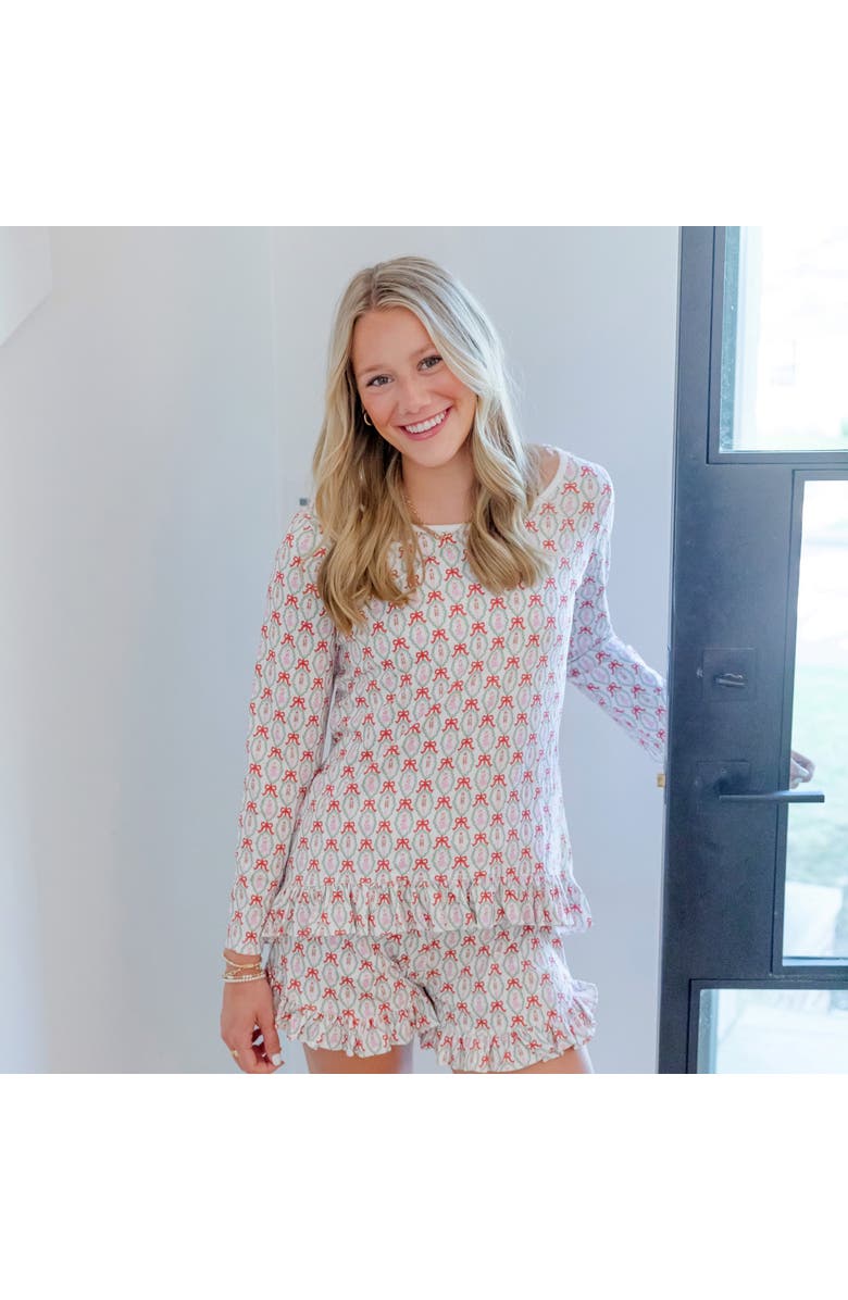 Lila and Hayes Kathryn Women's Pajama Short Set, Alternate, color, Nutcracker Ballet