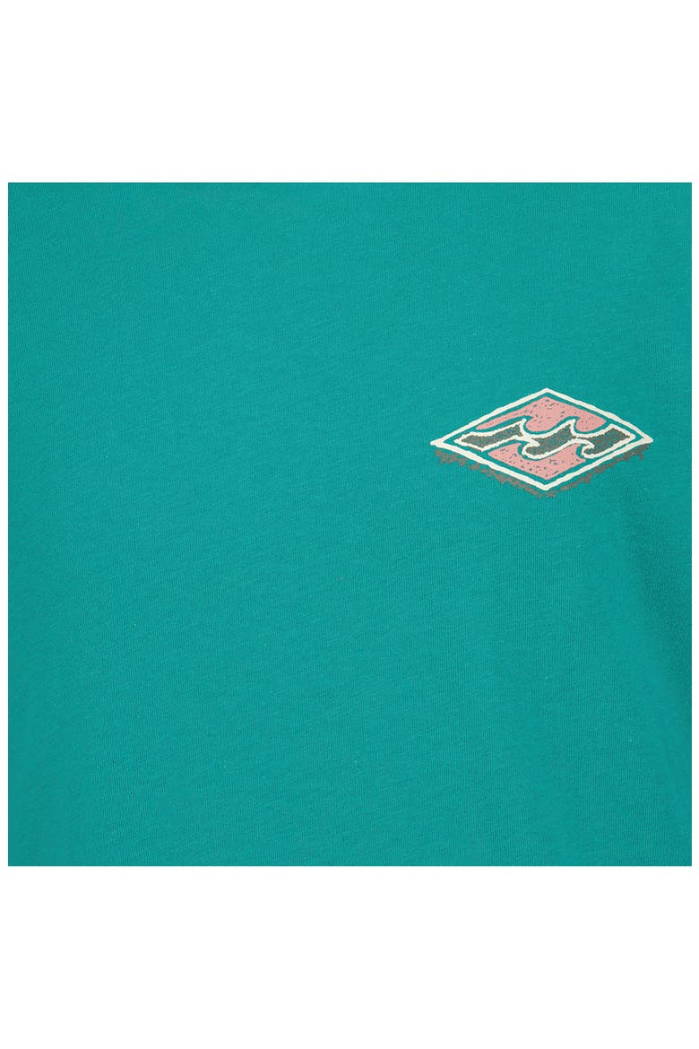 Kids' Heritage Arch Graphic Hoodie, Alternate, color, ULTRAMARINE GREEN