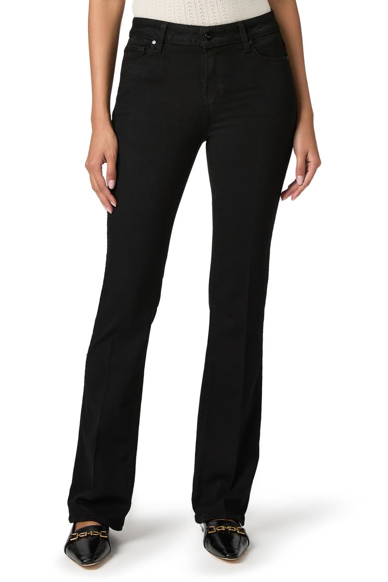 Manhattan High Waist Bootcut Jeans, Main, color, BLK SHADOW