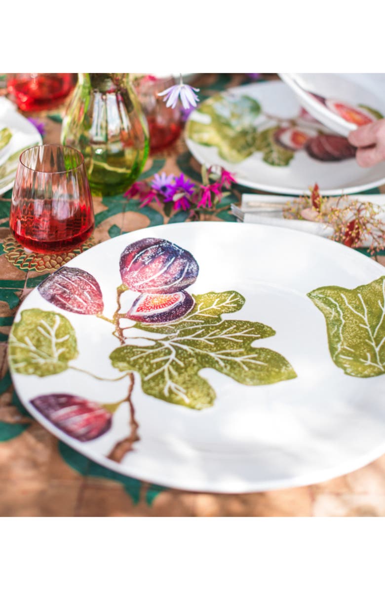 VIETRI Fico Round Platter, Alternate, color, Purple