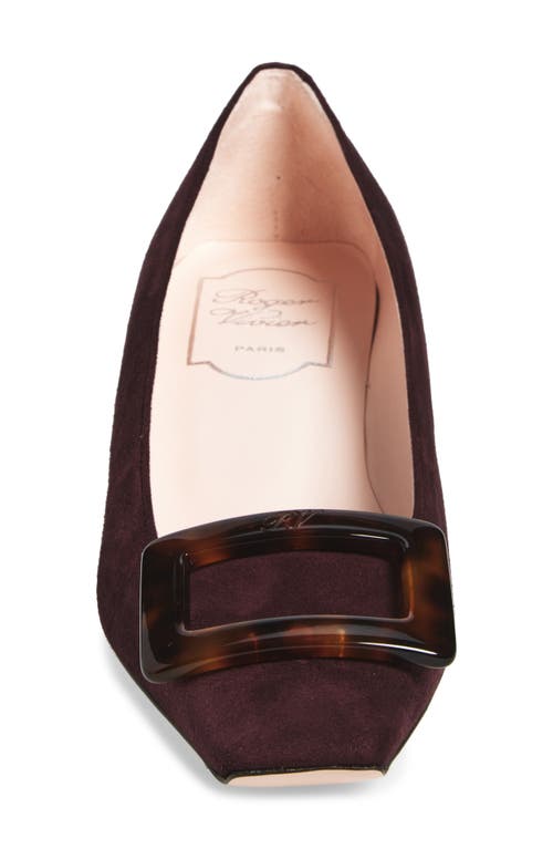 Roger Vivier Belle Vivier Block Heel Pump In Brown