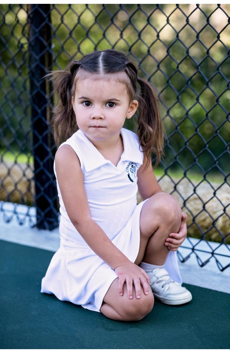 Charlie Lou Baby<sup>®</sup> Baby Girl's Tennis Dress, Alternate, color, White