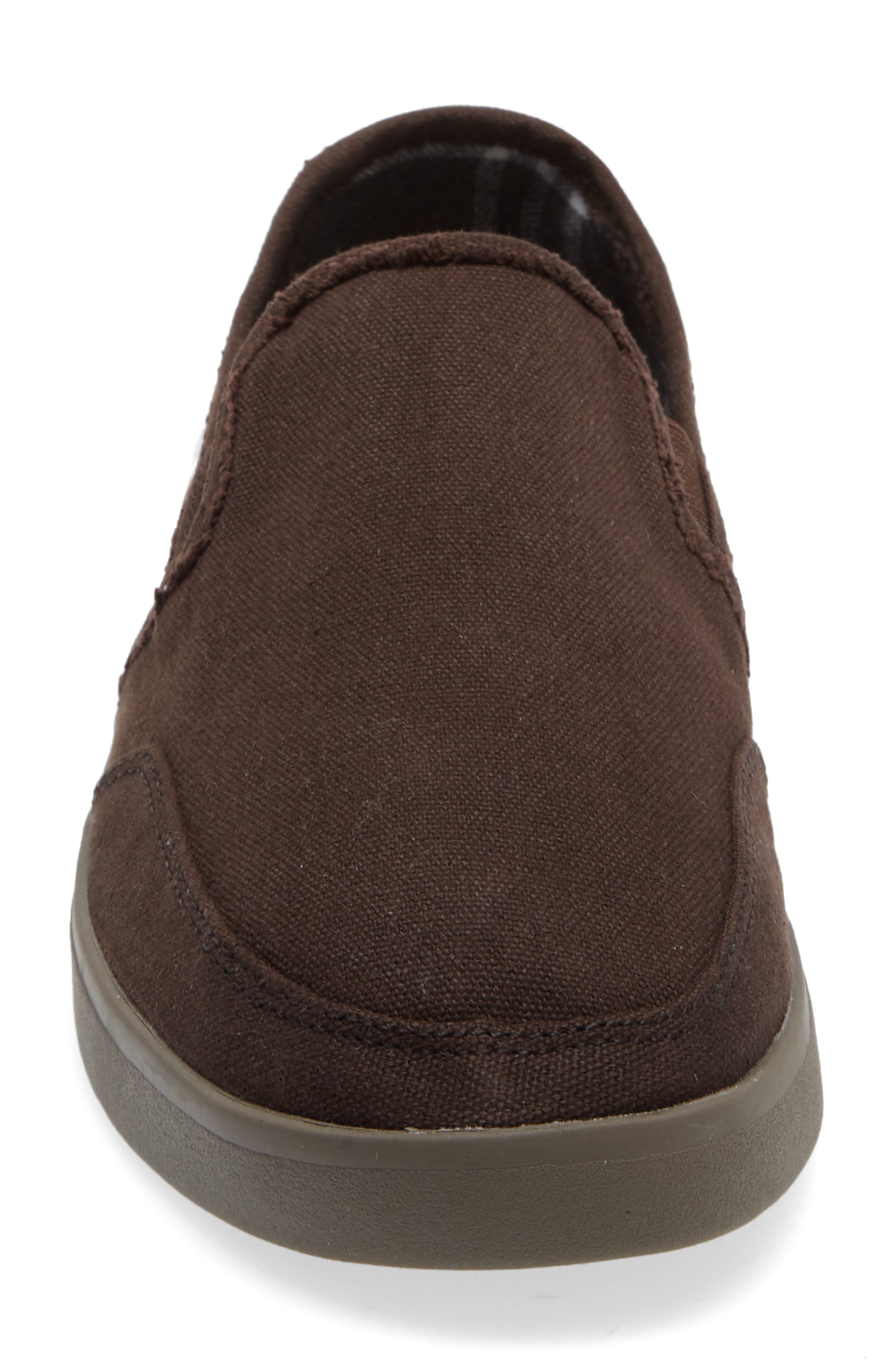 Vagabond Slip-On Sneaker, Alternate, color, DARK BROWN