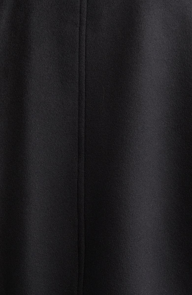 Max Mara Leticia Double Face Cashmere Cape, Alternate, color, Nero