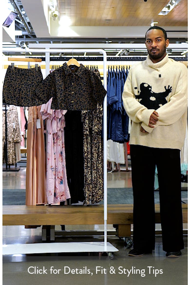 Kids' Leopard Print Cotton Shacket & Skirt Set video