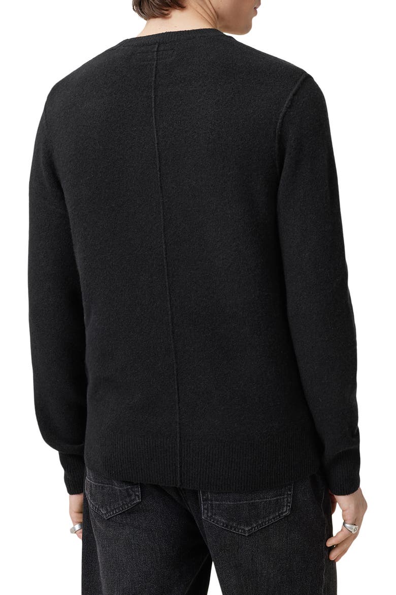 Statten Crewneck Sweater, Alternate, color, BLACK
