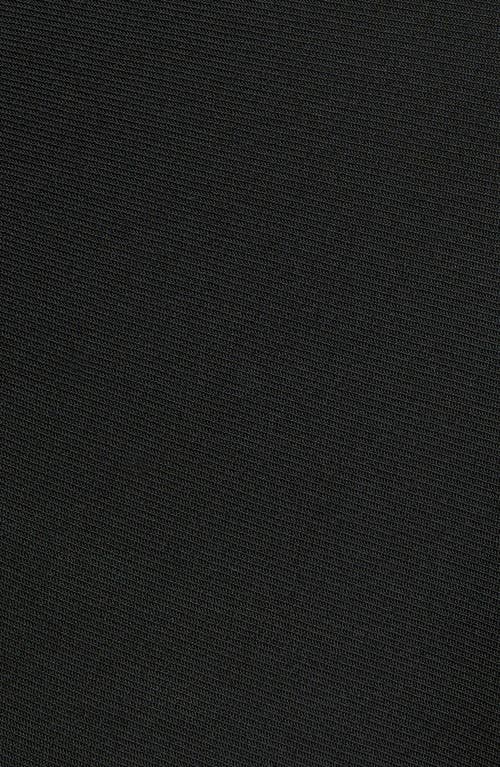 Tom Ford Asymmetric Draped Embellished Jersey Midi Dress In Black