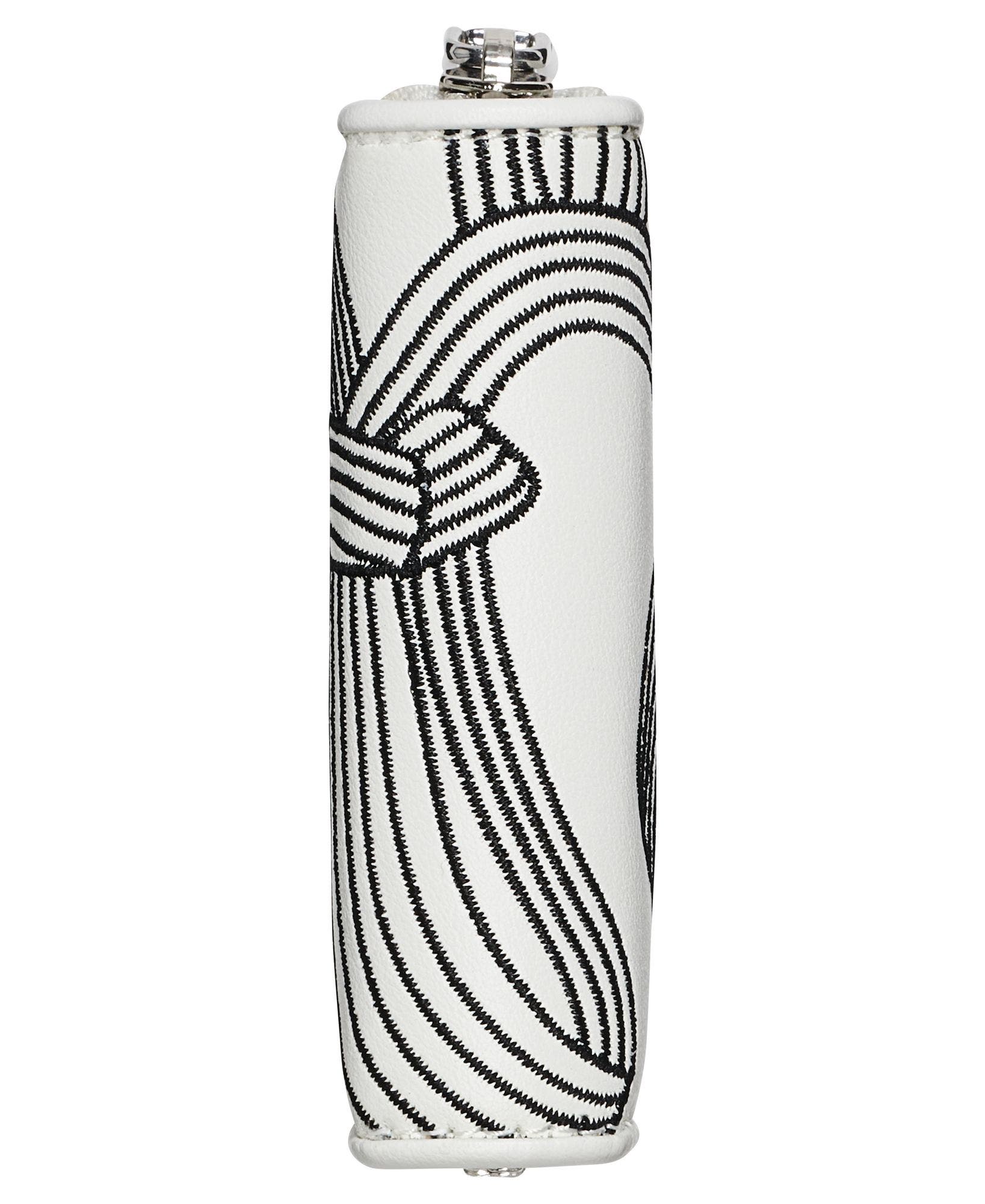 Maybelle Wallet, Alternate, color, White/Black Print