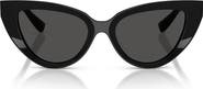 Dolce&Gabbana 52mm Polarized Cat Eye Sunglasses