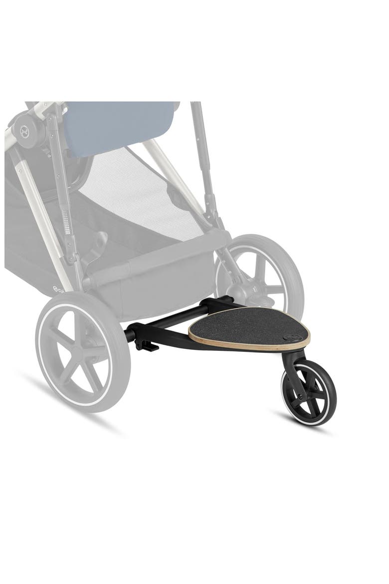 Gazelle S Stroller Kid Board, Alternate, color, BLACK