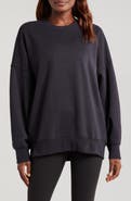 Beyond Yoga Solstice Oversize Cotton Blend Sweatshirt