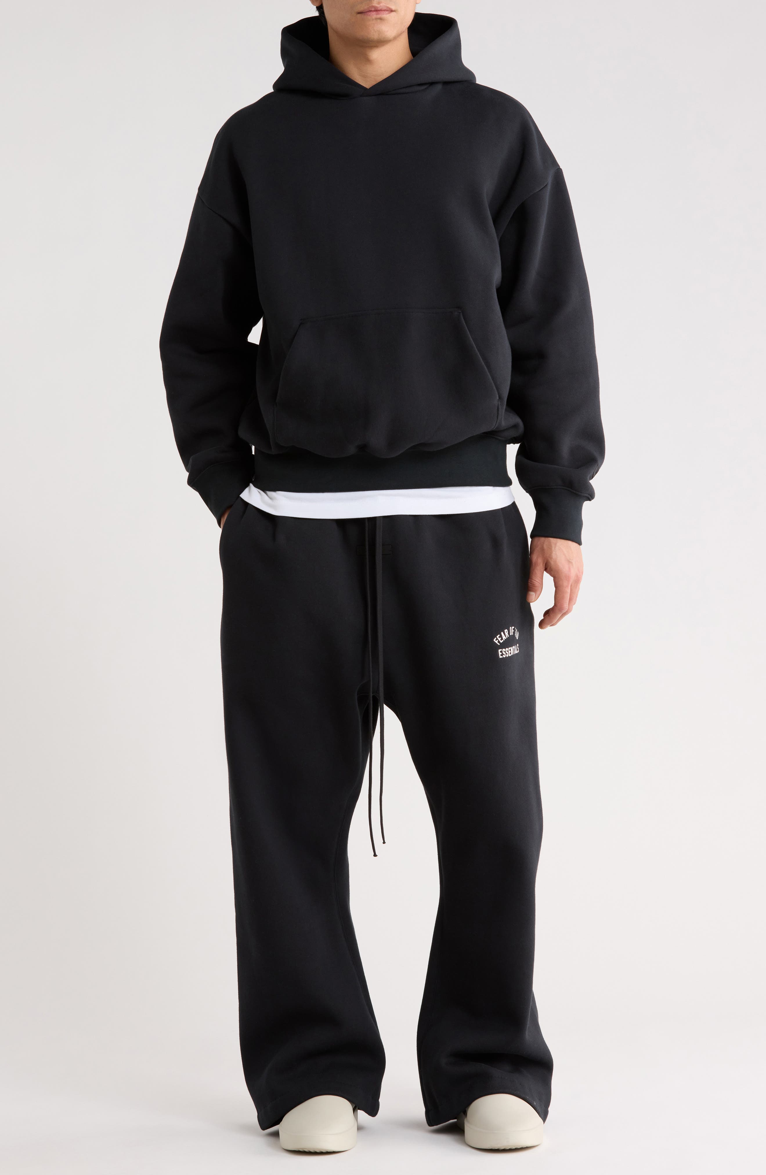 Мужские Fear of God Essentials Classic Fleece Hoodie — фото 7