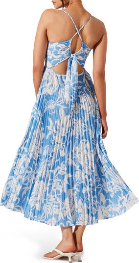 Blythe Pleated Maxi Dress
