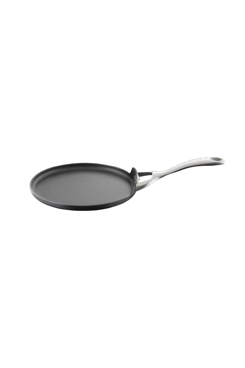 iD3® Crepe Pan 9.5", Main, color, BLACK