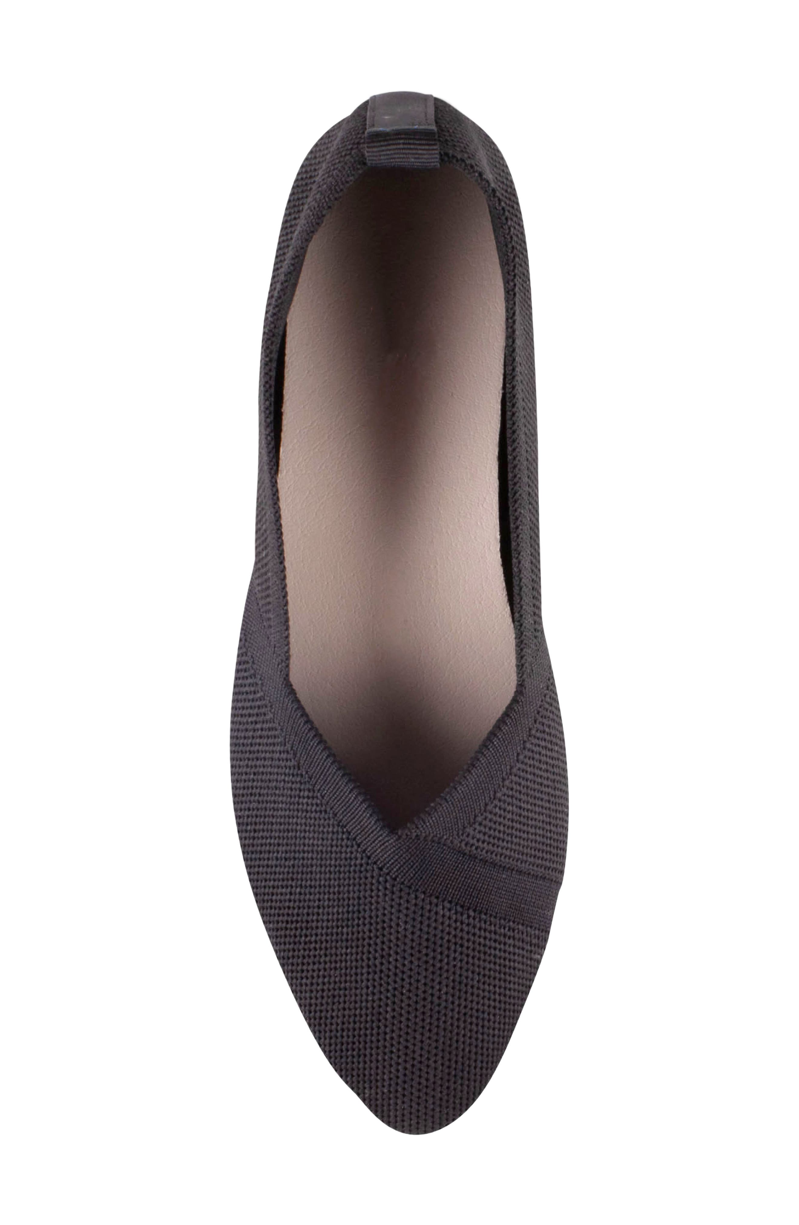 Tahari Bali Ballet Flat, Alternate, color, Black