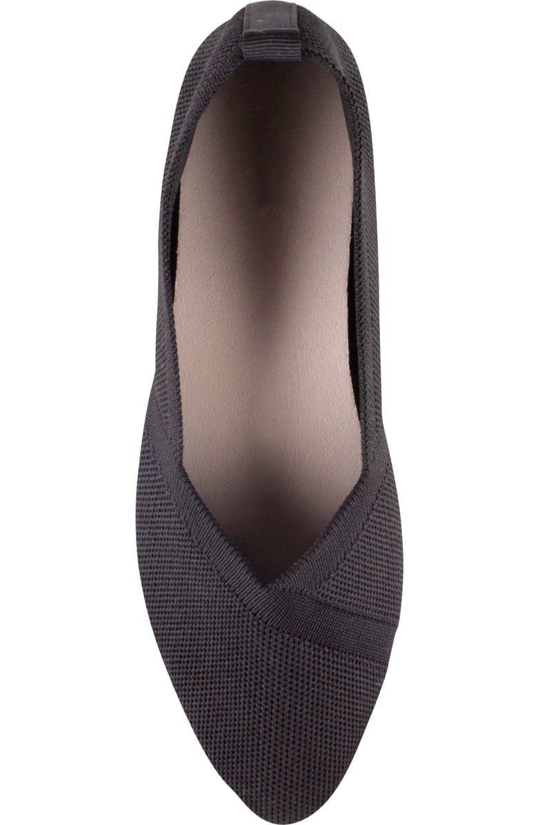 Tahari Bali Ballet Flat, Alternate, color, Black