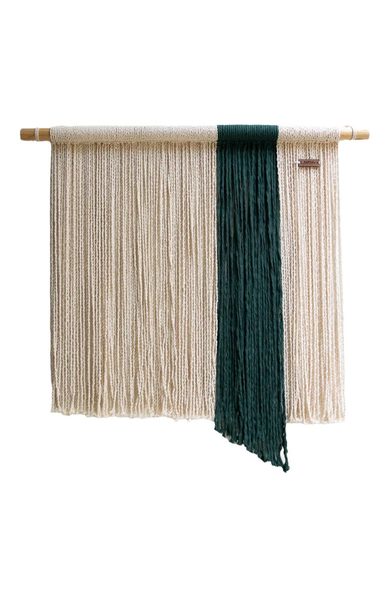 Rafful Estudio Green Moving Wall Hanging, Main, color, 