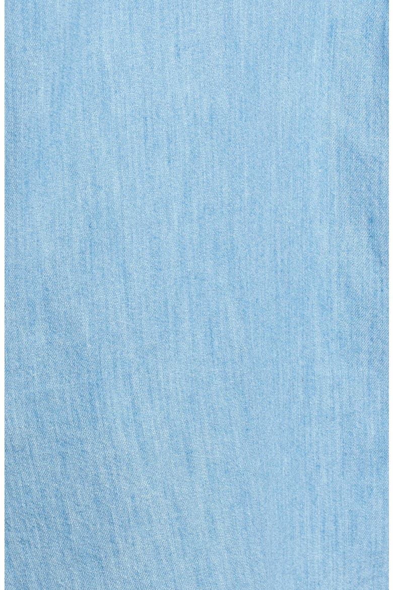 'Courier' Denim Shirtdress, Alternate, color, KIERAN WASH