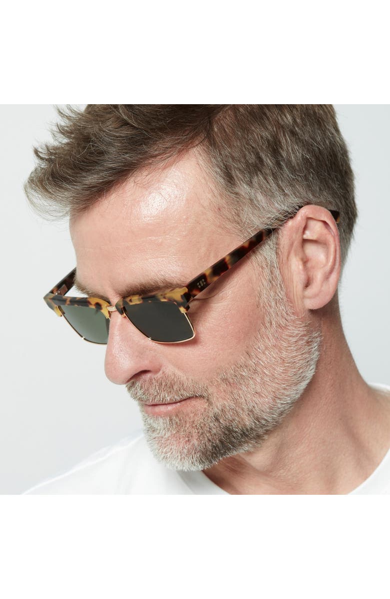 French Kiwis Eyewear Paris Sunglasses, Alternate, color, Black / Gold