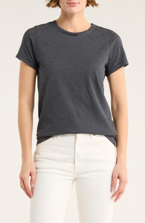 Seaport Stripe Slim Crewneck T-Shirt