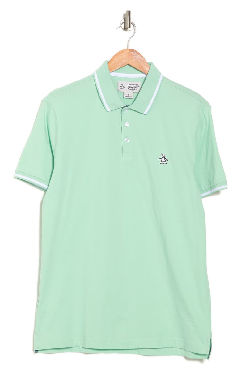 Original Penguin Knit Jersey Polo, Alternate, color, 