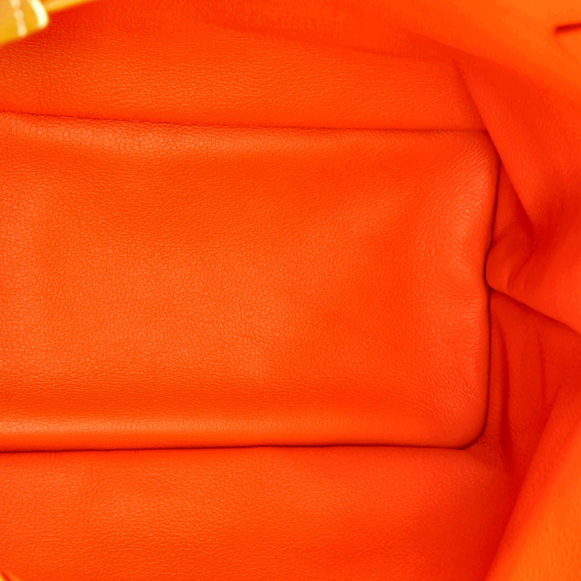 Pre-Owned Goyard Anjou Reversible Tote Coated Canvas Mini, Alternate, color, Orange