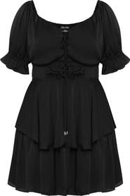 City Chic Nia Off the Shoulder Dress