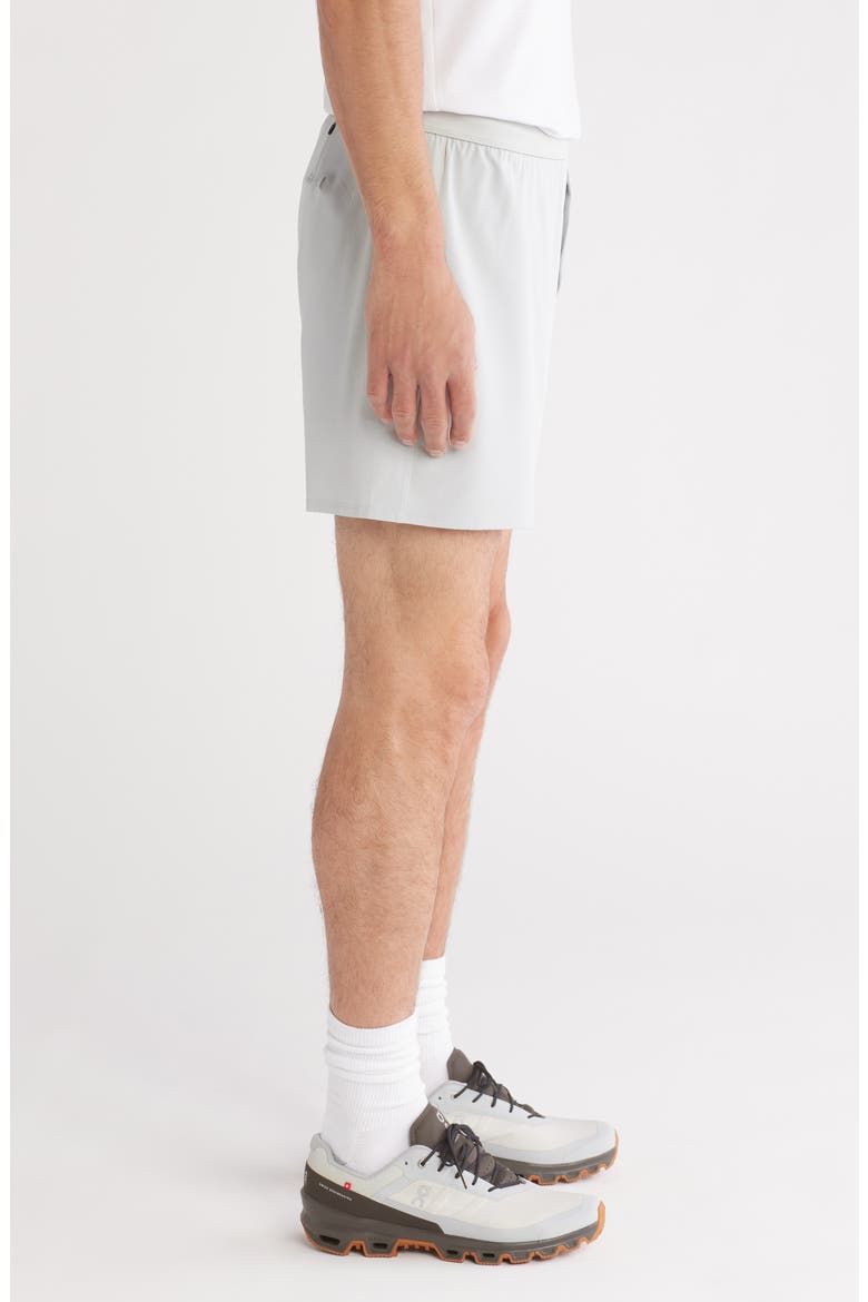 Qualify Running Shorts, Alternate, color, SKY GREY