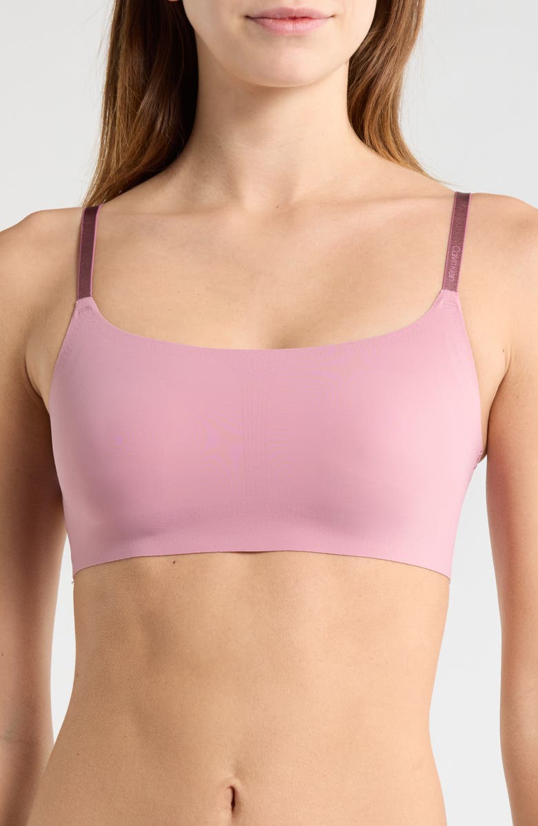 Calvin Klein Bralette, Main, color, Soft Mauve