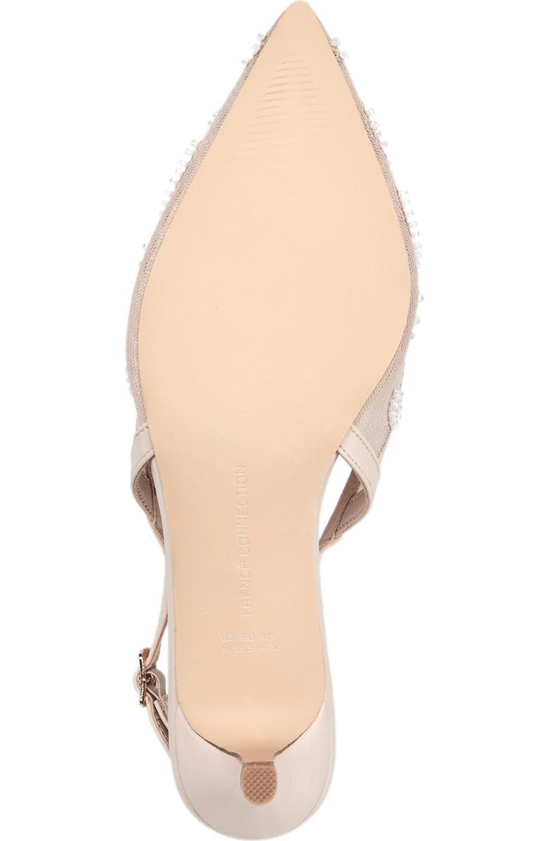 French Connection Quinny Embroidered Bead Heel, Alternate, color,