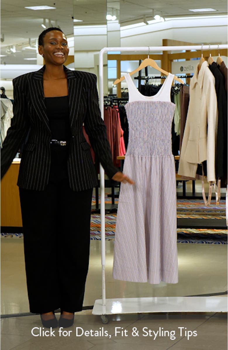 Sophie Stripe Maggie Sleeveless Dress, sales video thumbnail