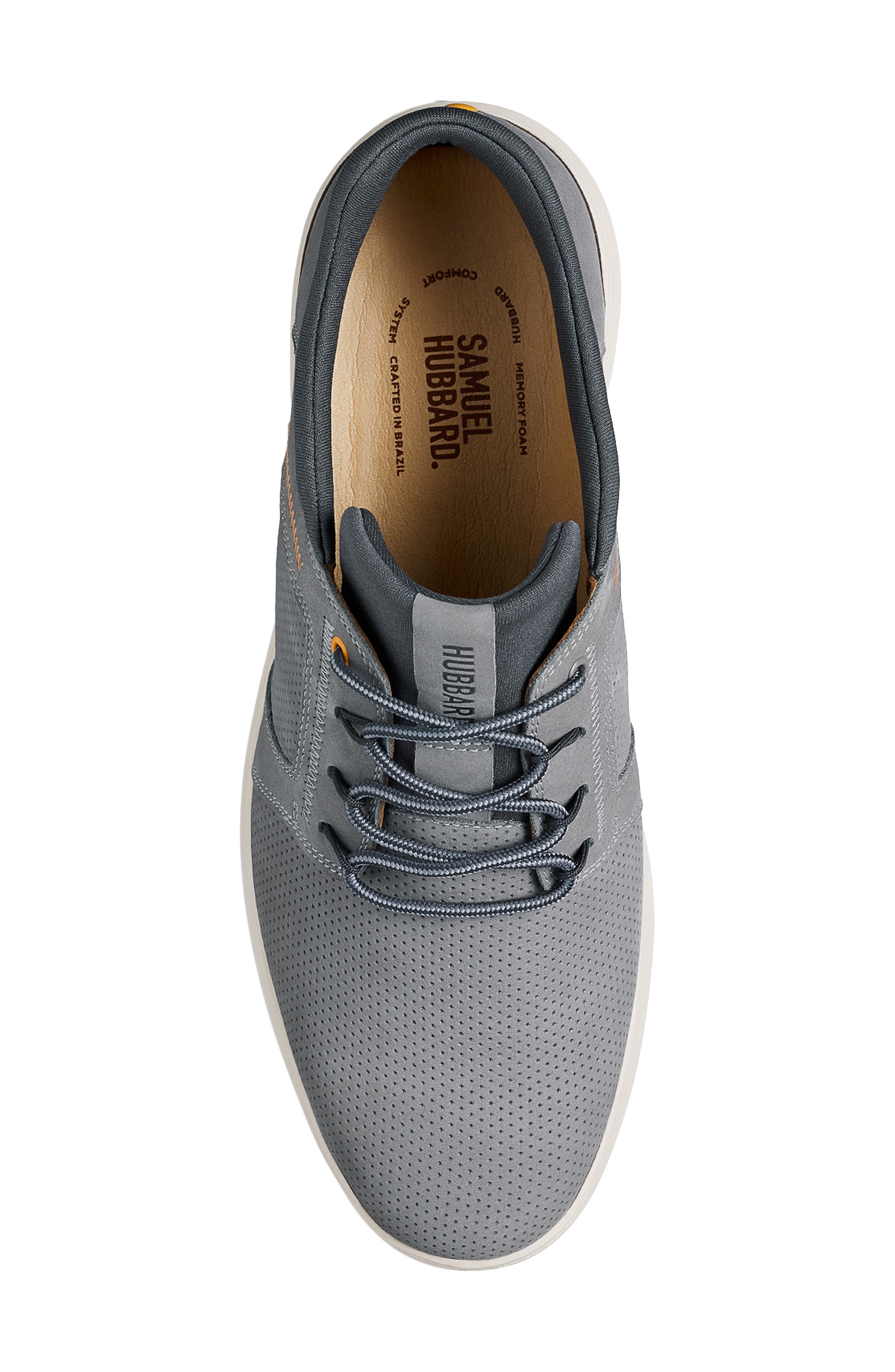 Samuel Hubbard Featherlight Muir Sneaker, Alternate, color, Gray Nubuck