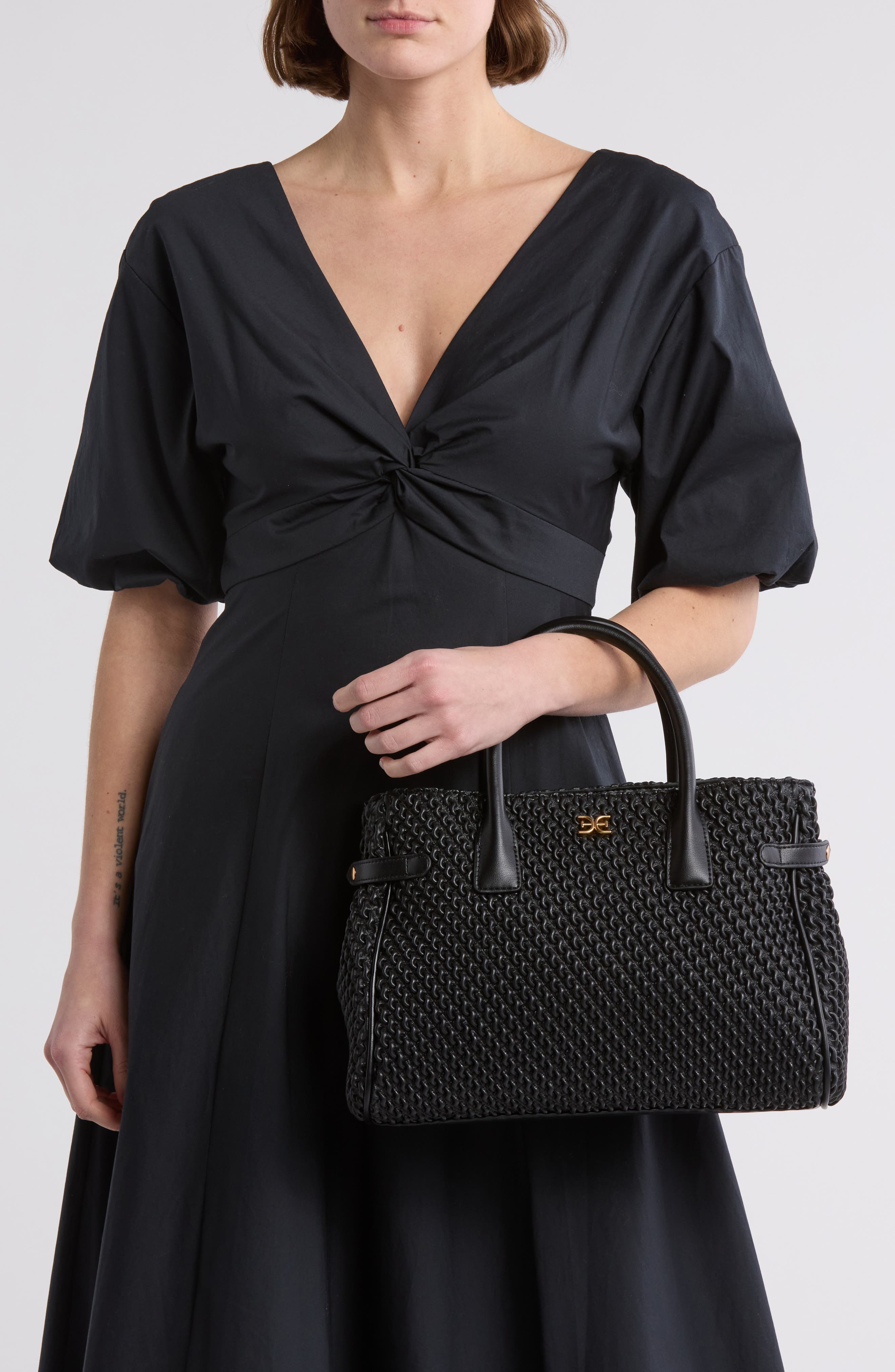 Sam Edelman Rowan Medium Satchel Bag, Alternate, color, 