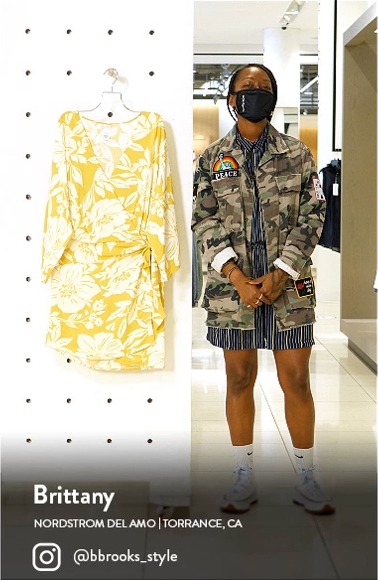 L Space Pfeiffer Cover-Up Wrap Dress, sales video thumbnail