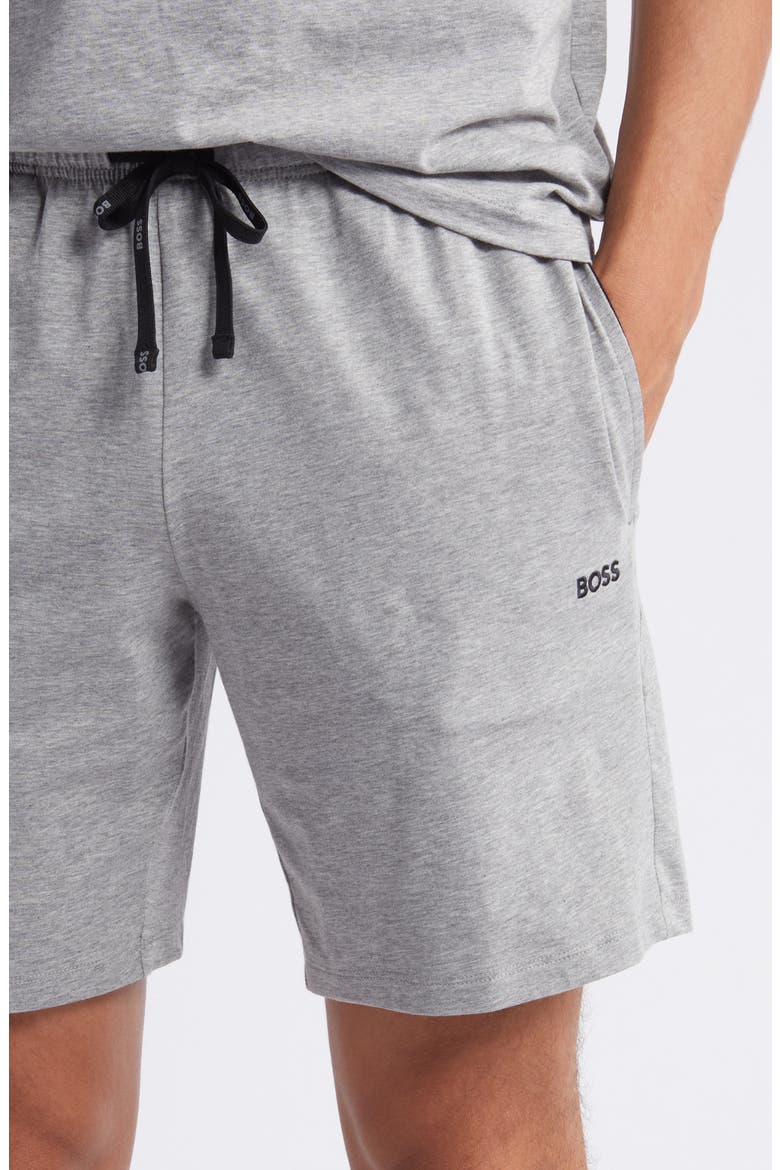 Mix Match Pajama Shorts, Alternate, color, MED GY
