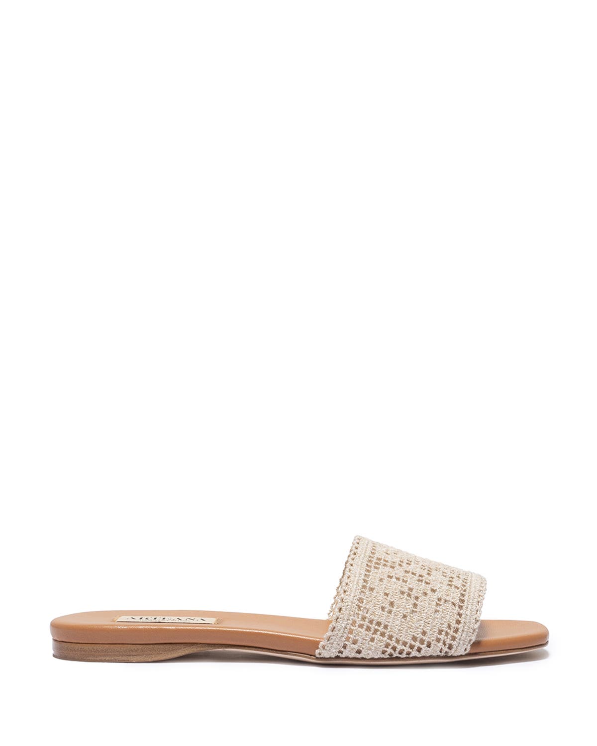 Clio Flat Slide, Main, color, Natural