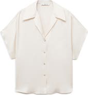 MANGO Fluid Short Sleeve Shirt