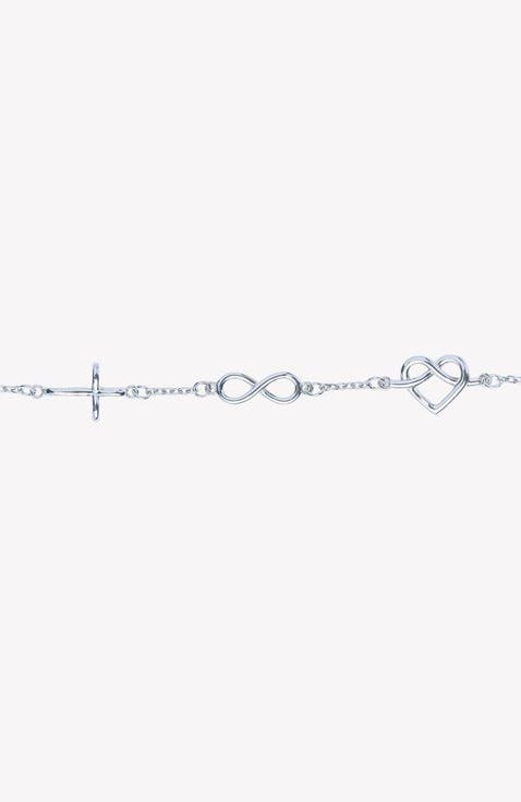 Faith, Hope, Love Bracelet