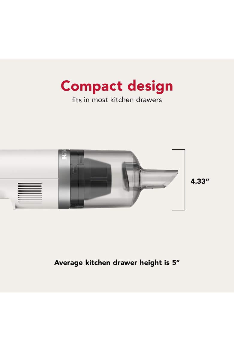 Go Cordless Kitchen Vacuum - battery sold separately, Alternate, color, Porcelain White