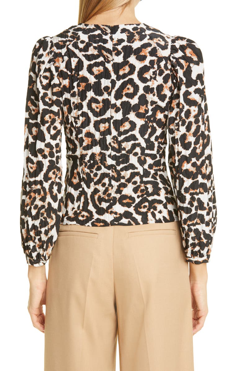 Baum und Pferdgarten Mylee Floral Long Sleeve Blouse, Alternate, color, 
