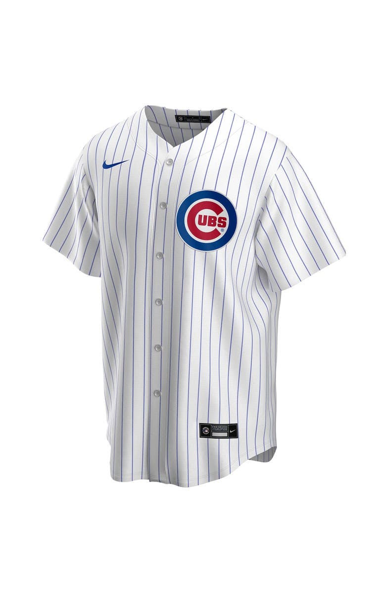 Nike Men's Nike White Chicago Cubs Home Replica Team Jersey, Alternate, color, 