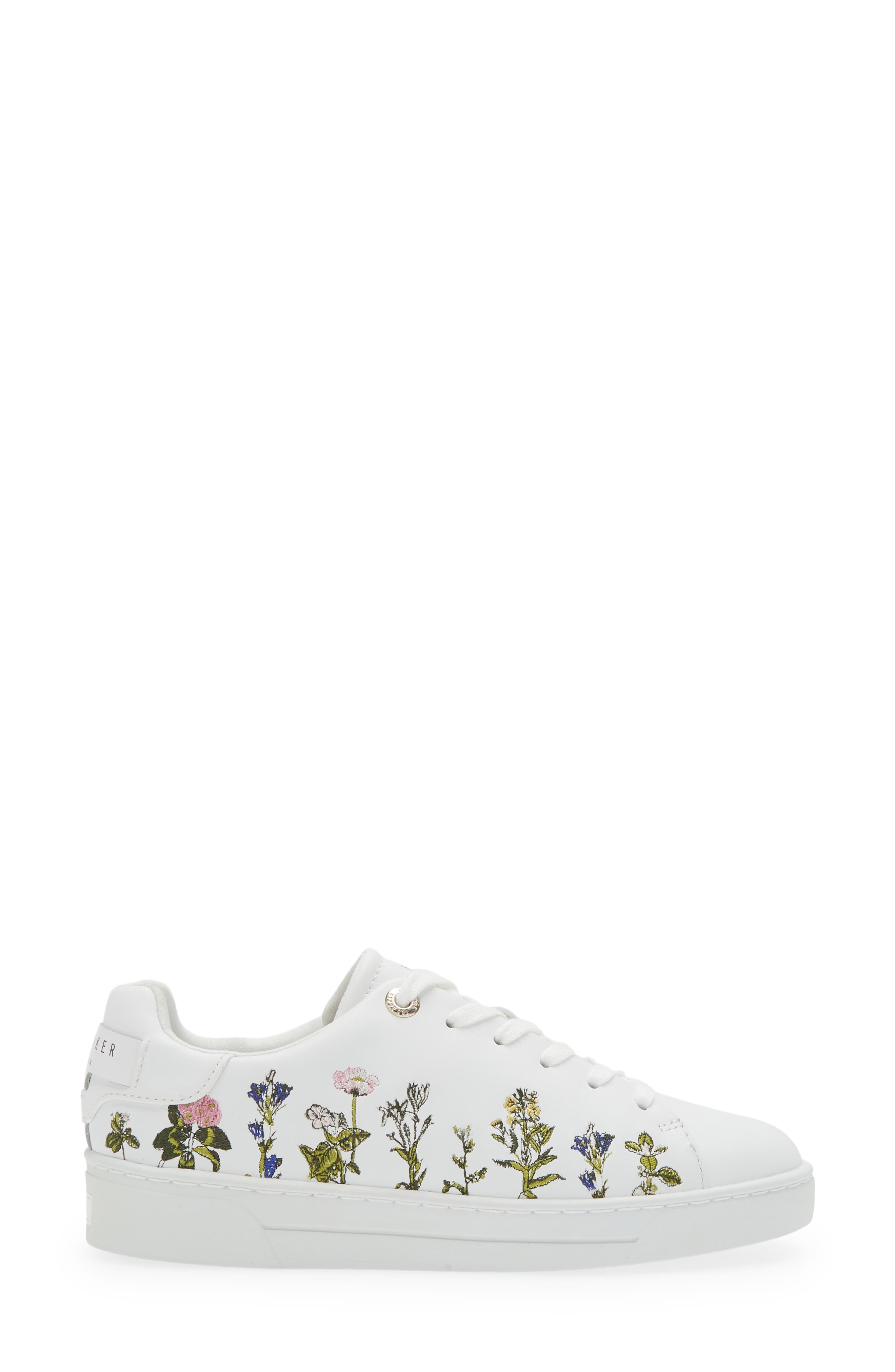 Ted Baker London Acea Bouquet Embroidred Sneaker, Alternate, color, 