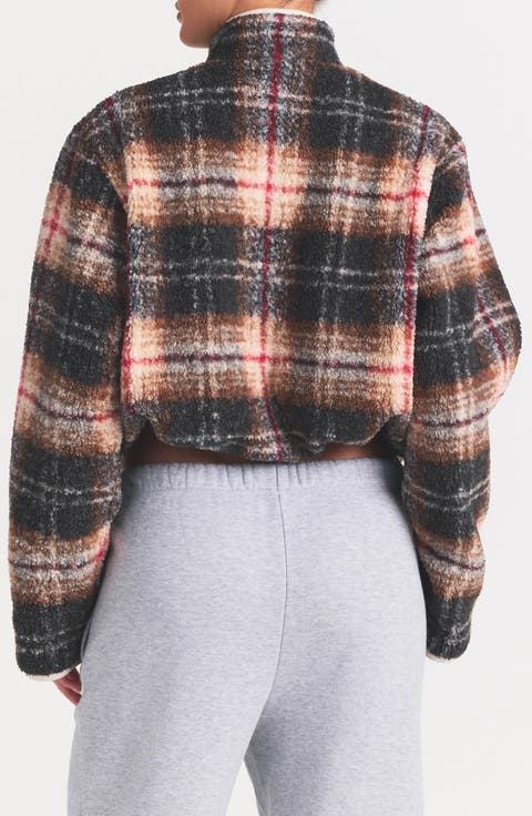 Teddy Boxy Full Zip Jacket