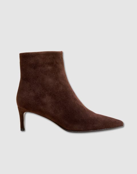 Noura Low Heel Ankle Boot